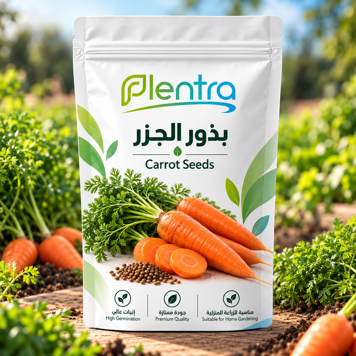 بذور الجزر للزراعة المنزلية | Plentra Carrot Seeds