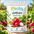 بذور الفجل الأحمر للزراعة المنزلية | Plentra Radish Seeds