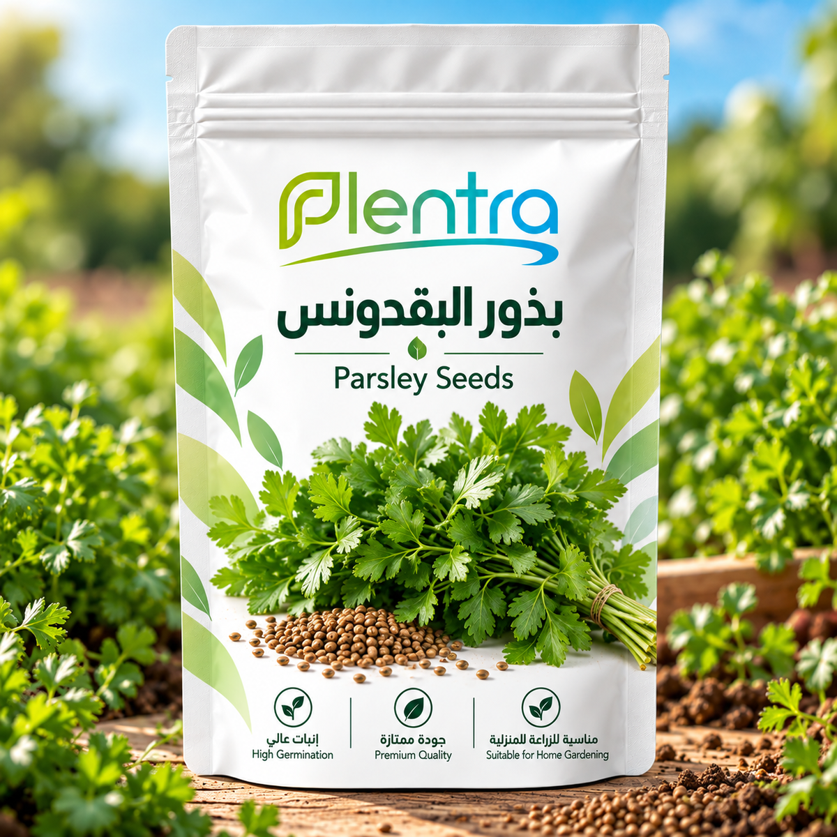 بذور البقدونس للزراعة المنزلية | Plentra Parsley Seeds